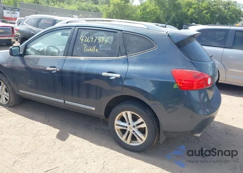 2013 Nissan Rogue Sv из США, поврежденный, VIN JN8AS5MV0DW659611